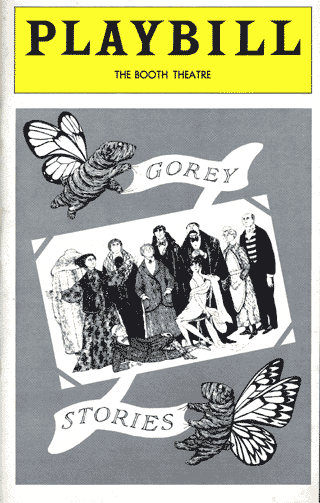 Gorey Stories at The Booth Playbill